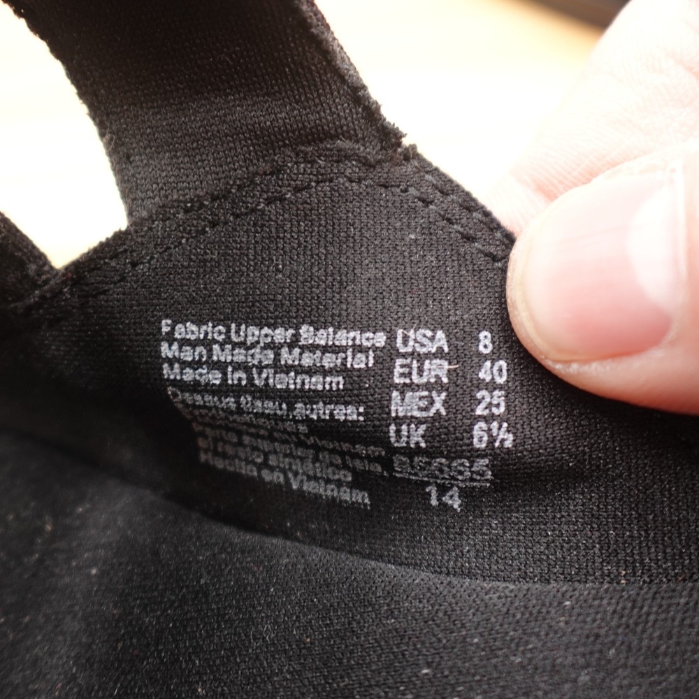 Comfort Plus Shoes Womens Size 8 Black Slip On Memory Foam Sandals RipStop NWT - Picture 5 of 9